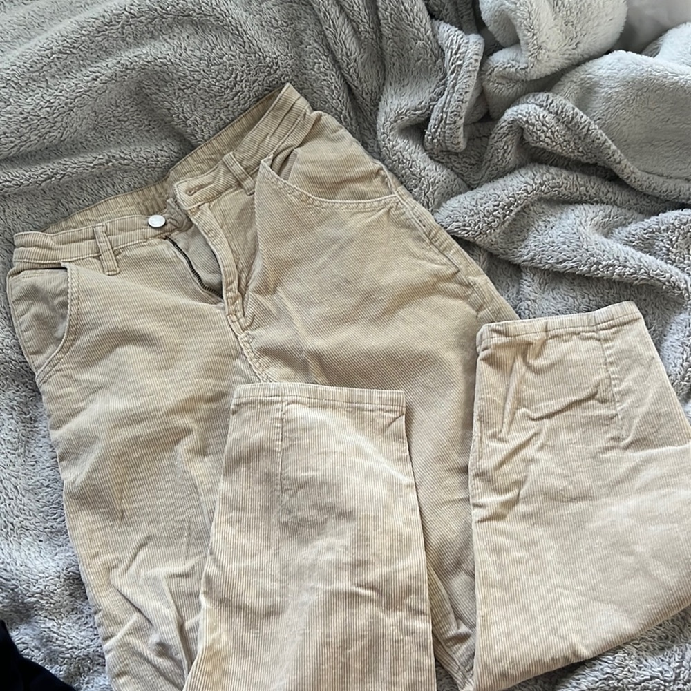 corduroy pants and jeans